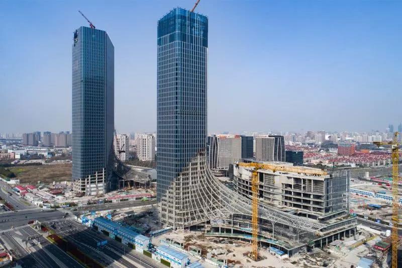 中建八局AI Tower西岸国际人工智能中心吸引华为、微软等众多AI+5G项目签约落“沪” 