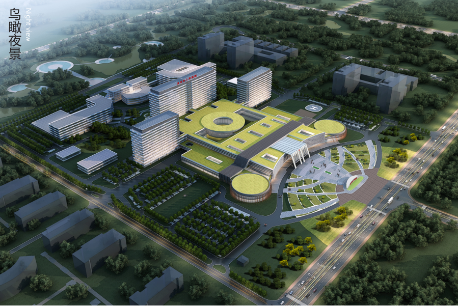 滨州市人民医院西院区项目首栋单体封顶