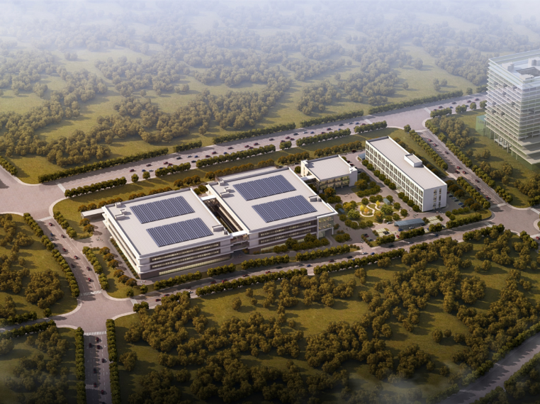 中建八局四公司承建的青岛微电子产业园项目开工