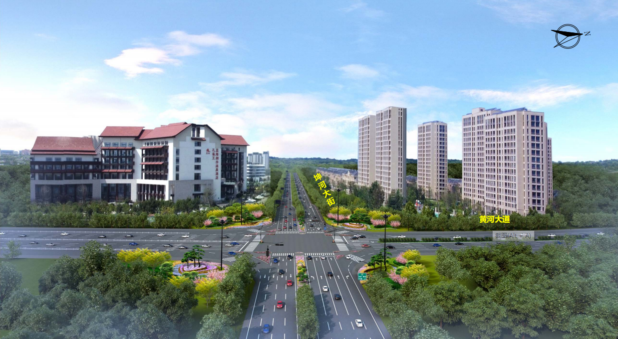 中建八局一公司山东省德州市齐河县坤河大街建设工程（EPC）项目开工 